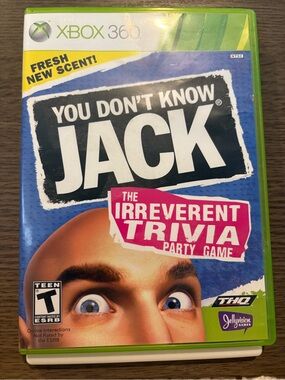 HQ You Don't Know Jack Xbox 360 Game - Blue, Pink, Green
